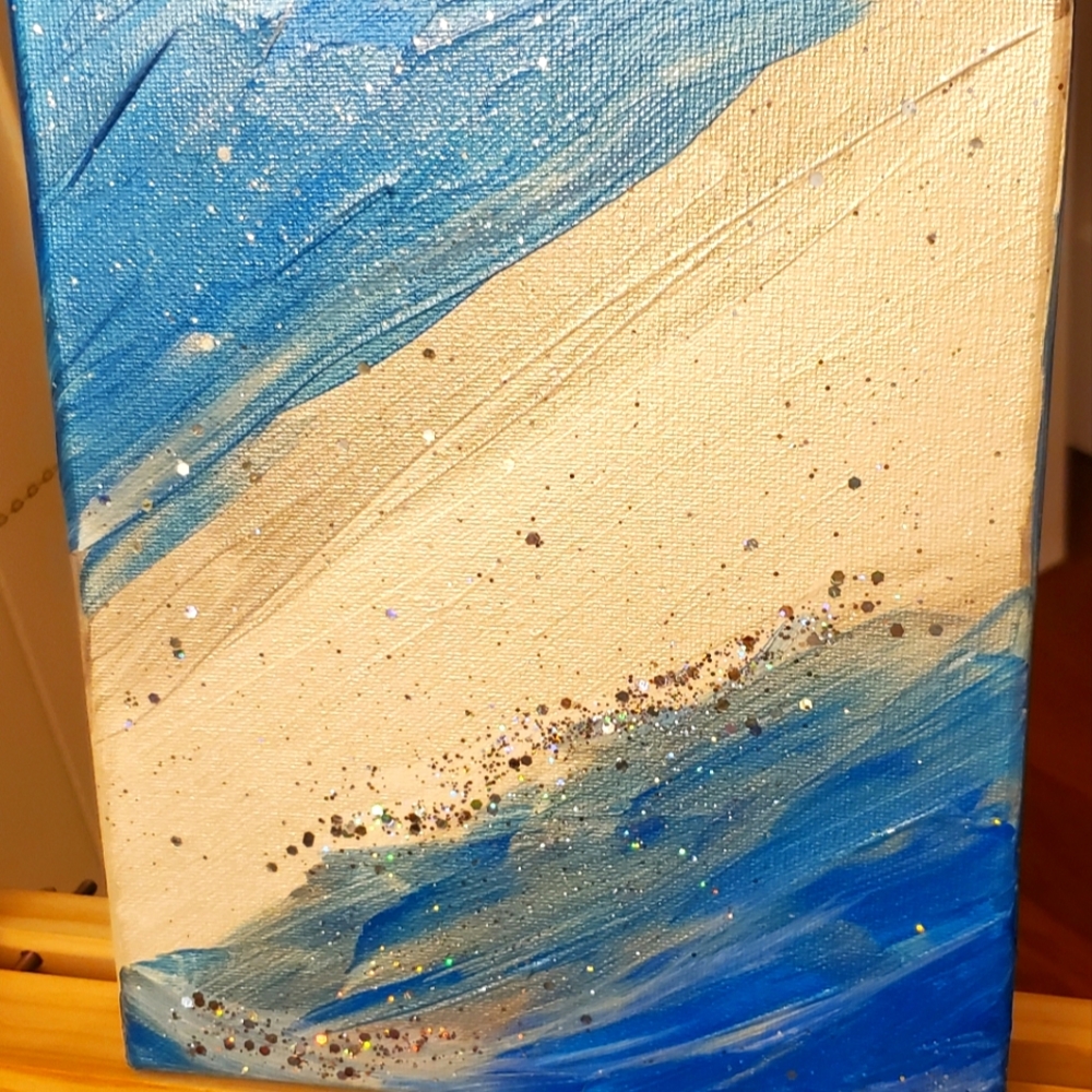 Original artwork  "Seqwind" 9x12"